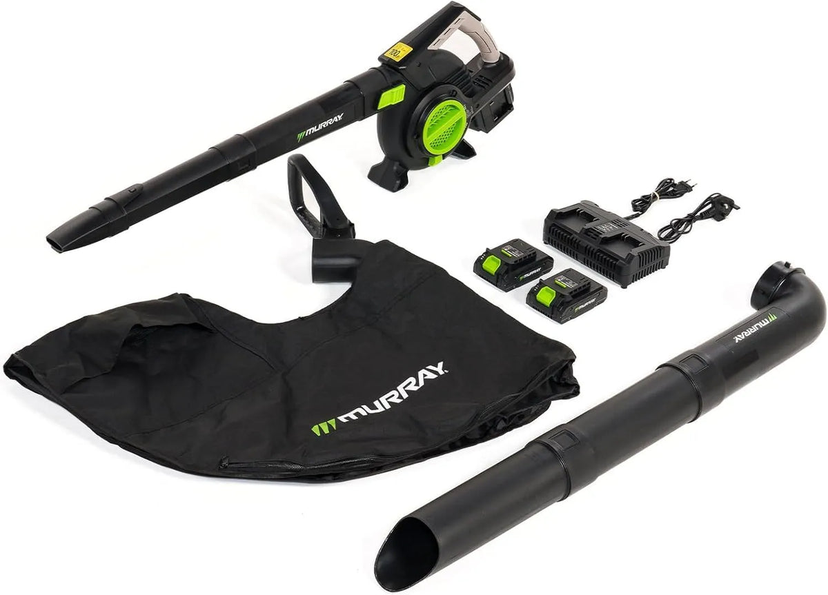 Laubbläser, MU-BAT-VB270-KIT, Akku-Betrieb, bürstenloser Motor, 20V, 45L