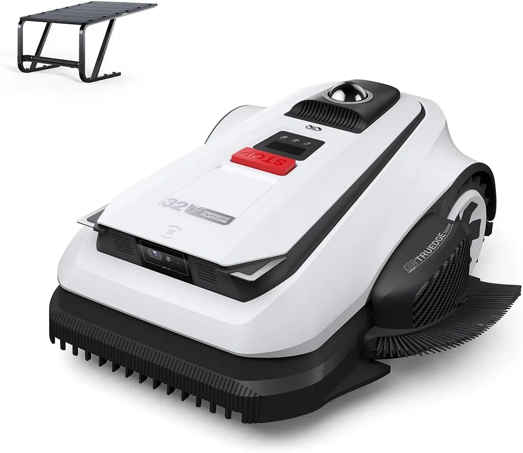 Goat A1600 LiDAR PRO Mähroboter-Set und inklusive Garage – einstellbare Steigung, 3D-/4D-Technologie, drehbar, 1600 m, für Fahrzeugpflege