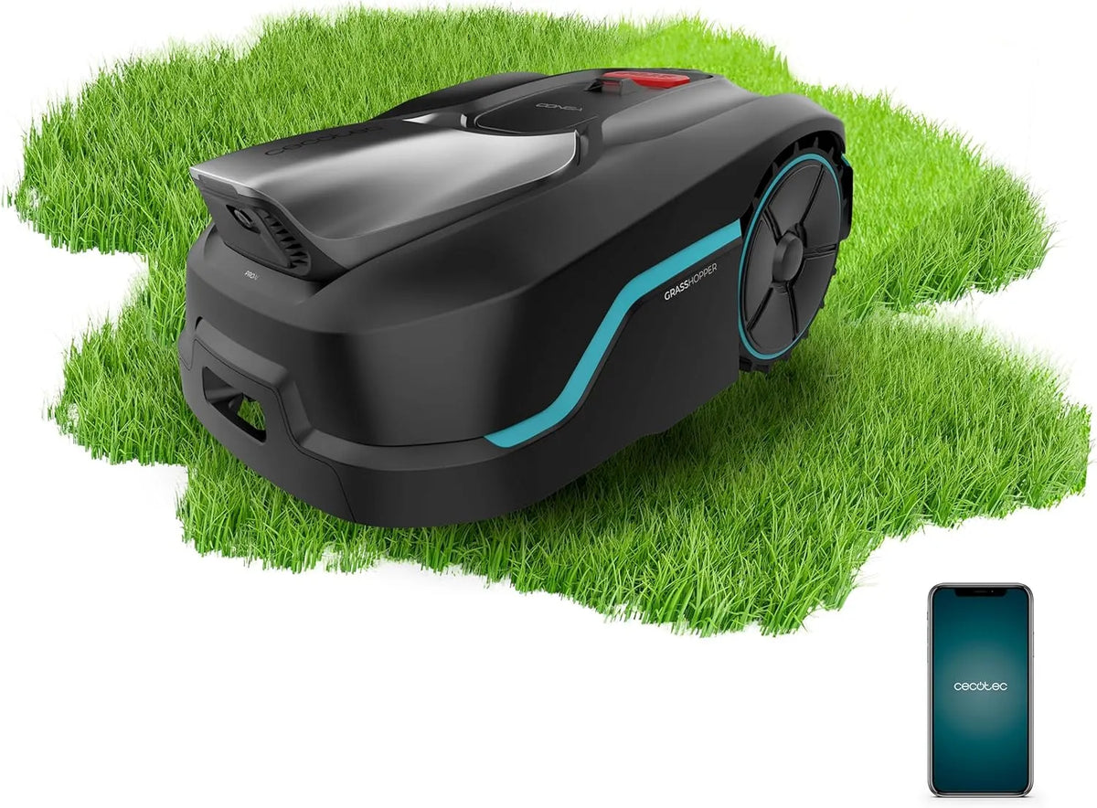 Cecotec IPX5 Einkaufstasche: App-Steuerung, mit Kamera, 60 mm, 200 mm, 800 m, für die Gartenpflege