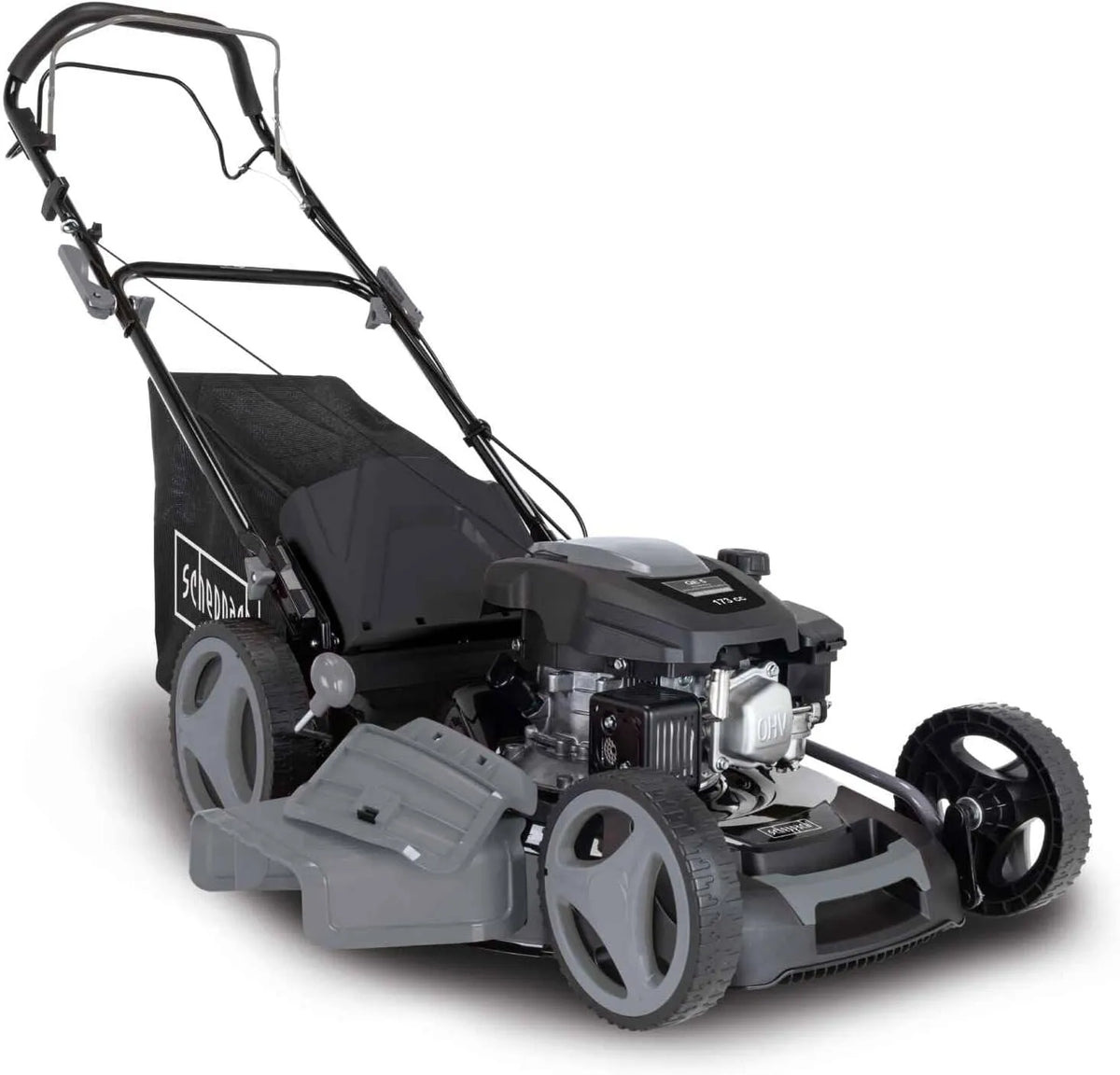 Scheppach MS173-51B Rasenmäher: 51cm, für die Gartenpflege, schwarz