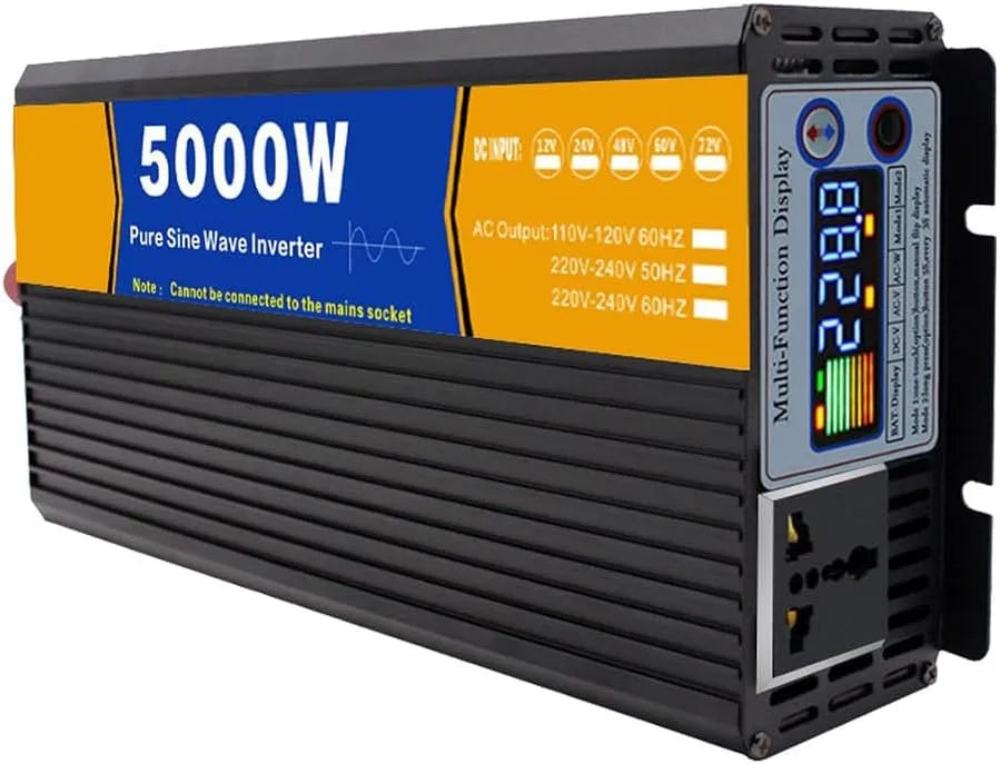 DC-AC-Wechselrichter und Spannungswandler, 2500W, 5000W, 12V, 72V