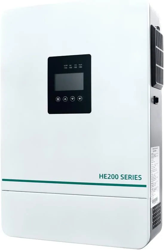 HE200 Hybrid-Solarwechselrichter und MPPT-Ladewechselrichter, 3600W, 6500W, solarbetrieben, mit WLAN, 3.6kw, IP21