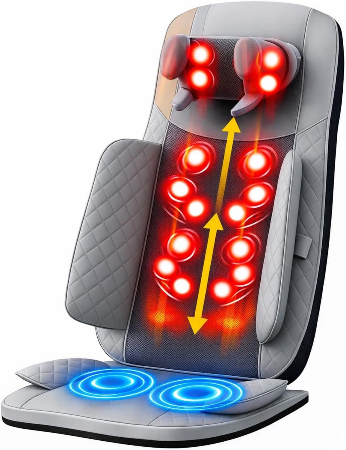 Massagesessel – Shiatsu-Massage, Wärmefunktion, Ganzkörpertraining, MOCHO