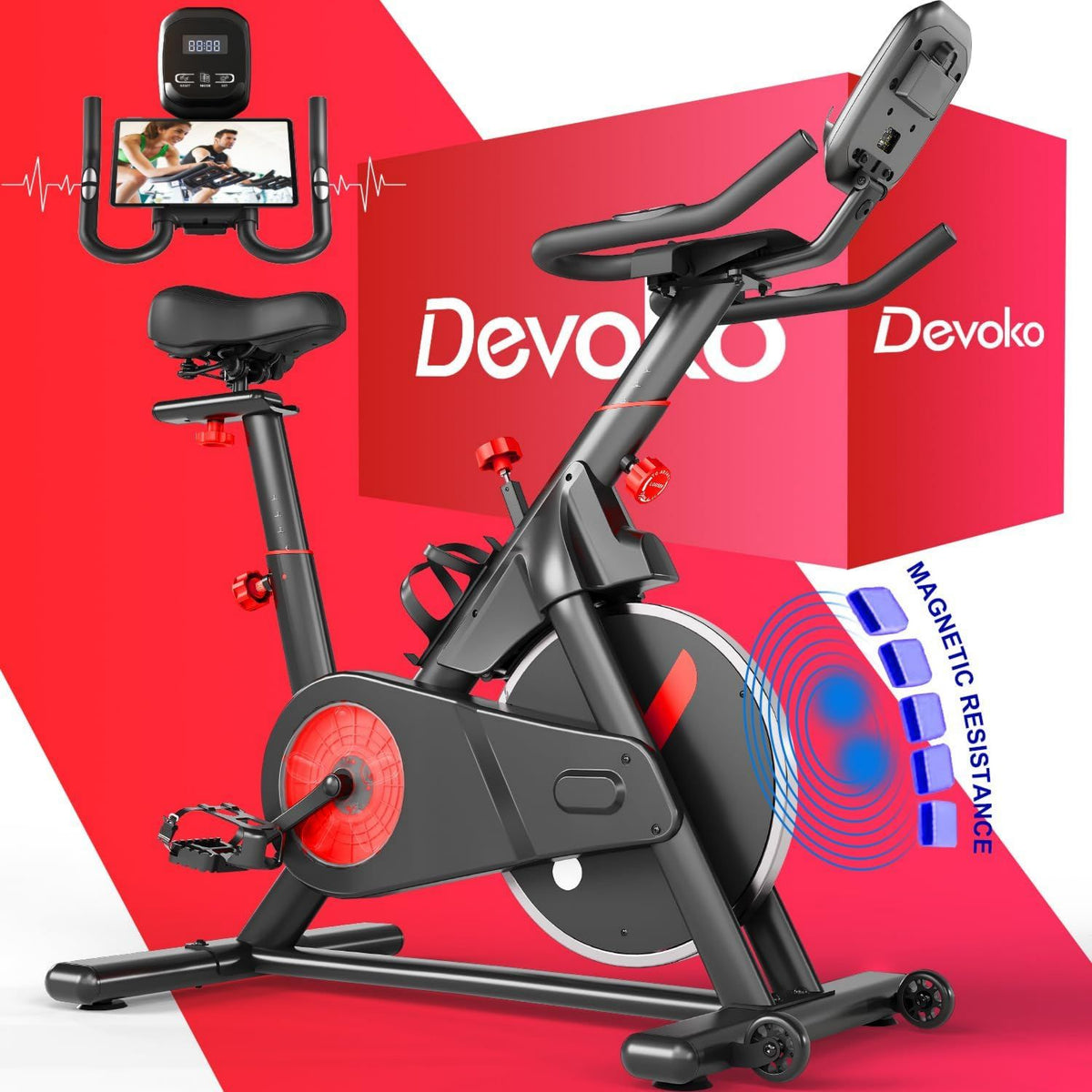 Heimtrainer: leiser Betrieb, 150kg