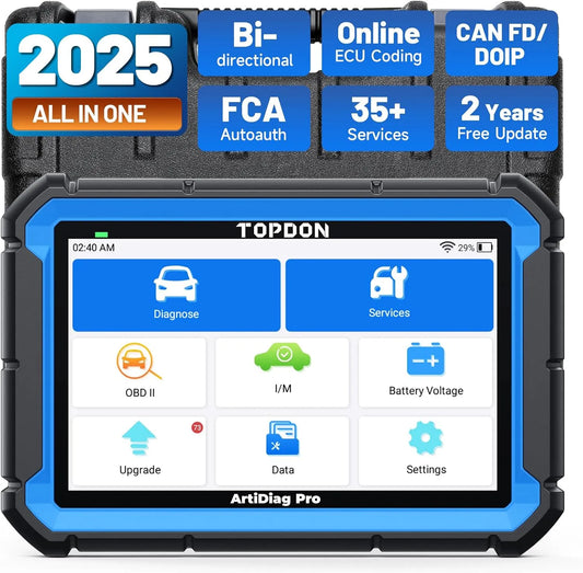 TOPDON Diagnosegerät Auto ArtiDiag Pro V2.0, für Fahrzeugpflege