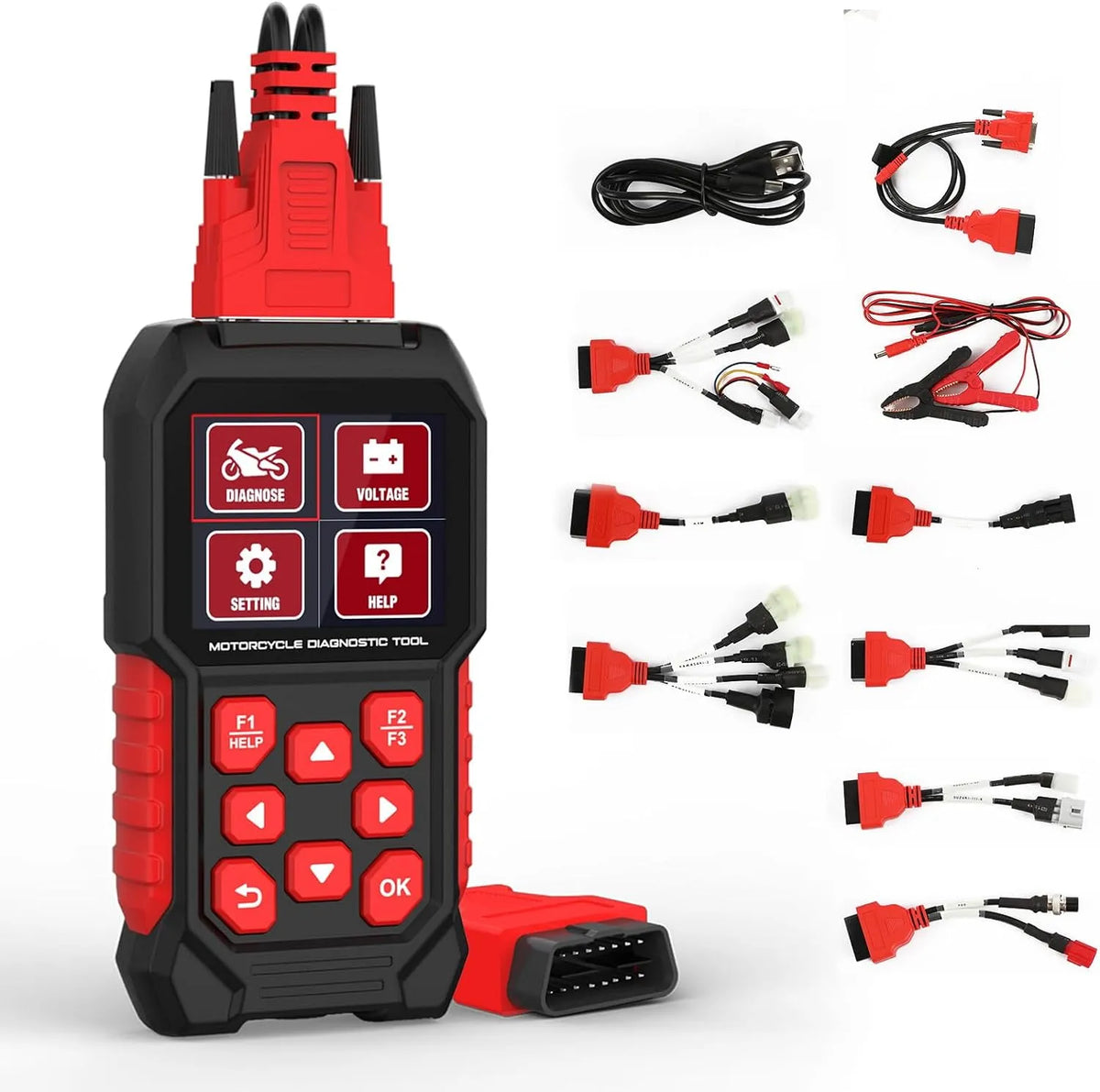 Yamaha OBD2 MRCARTOOL Motorrad Diagnosegerät OBD2 Motorrad Scanner für Kawasaki Honda Triumph