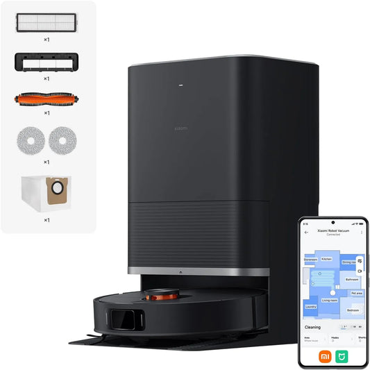 Xiaomi Robot Vacuum X20 Max, Akku-Betrieb, 5200mAh