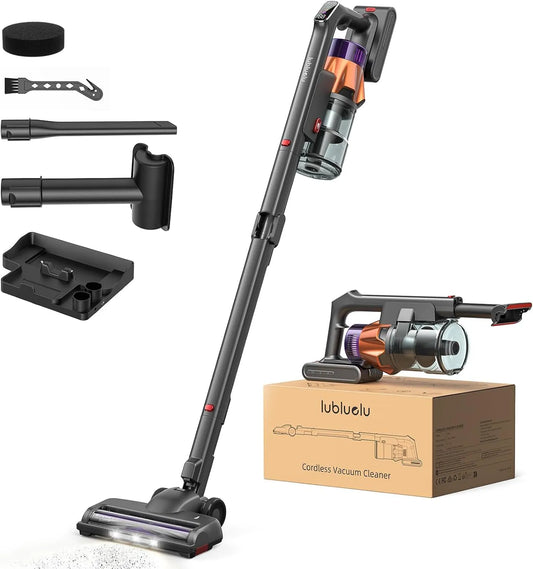 Stabstaubsauger, G30, Akku-Betrieb, bürstenloser Motor, freistehend, klappbar, 650 W, für Teppiche und Polster