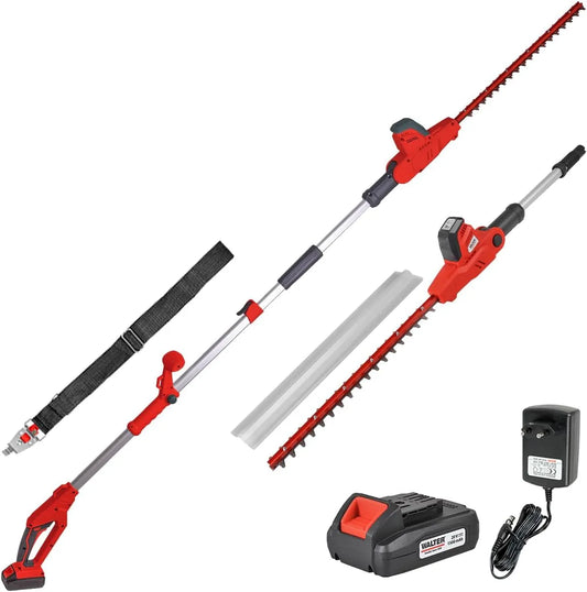 Heckenschere – Akku-Betrieb, Teleskopstiel, verstellbar, 300cm, 20 V