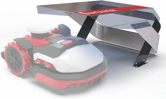 Mobius Mähroboter Garage kompatibel mit Kress RTKn für Rasenflächen bis – 5000m, für Metallbearbeitung