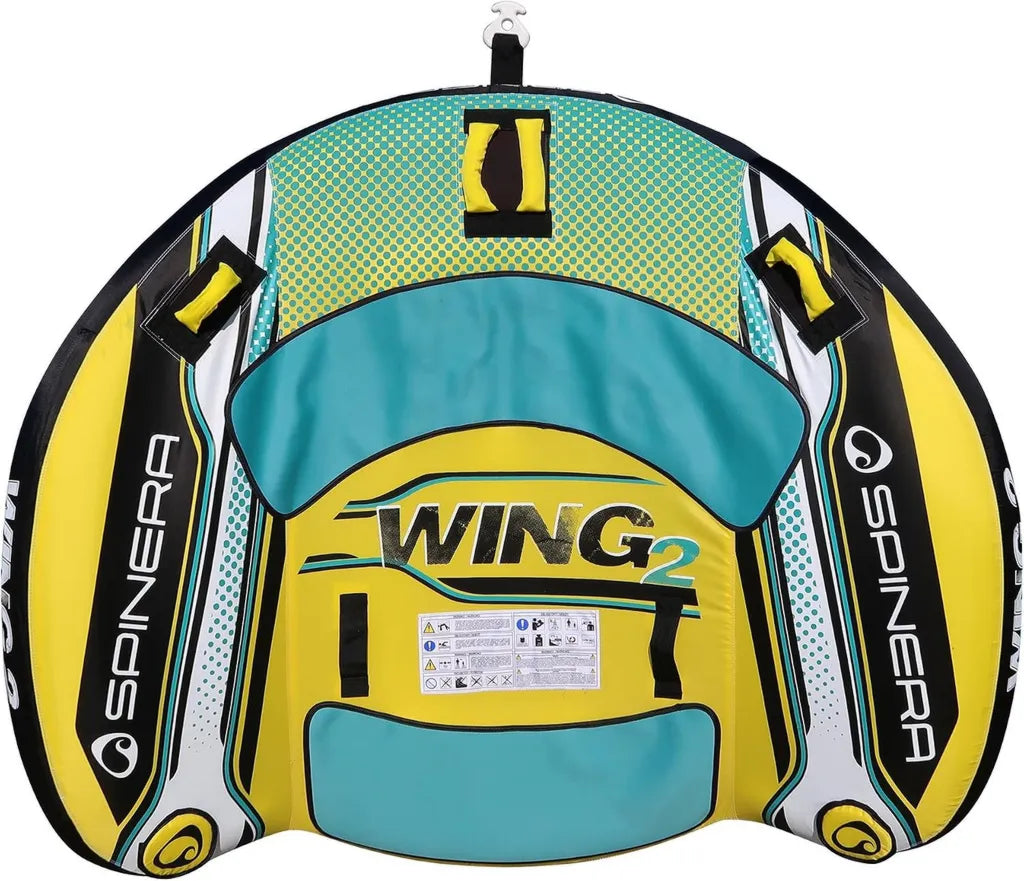 SPINERA Flügel-Action-Tube für 2-3 Personen - Strapazierfähiges Design mit 840D Nylon, Boston-Ventil & Schnellverbinder