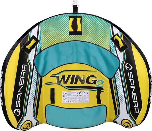 SPINERA Flügel-Action-Tube für 2-3 Personen - Strapazierfähiges Design mit 840D Nylon, Boston-Ventil & Schnellverbinder