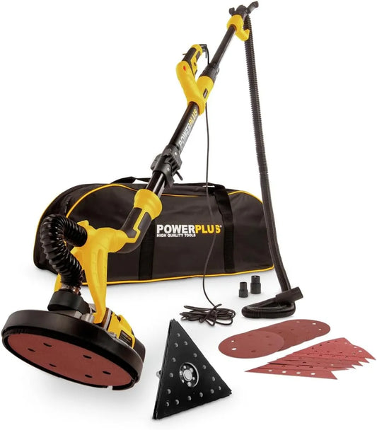 Schleifmaschine – POWX0477-710W, Teleskopstiel, 225mm