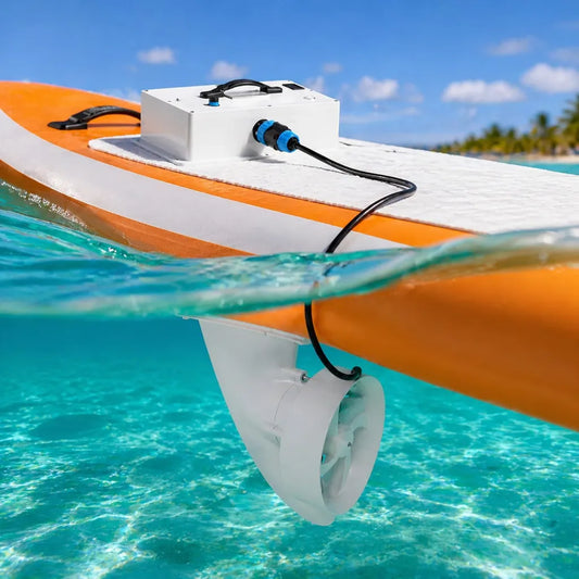 Elektrischer SUP-Motor mit 3-Blatt-Pumpendüse für Wassersport, 12.000-35.000mAh
