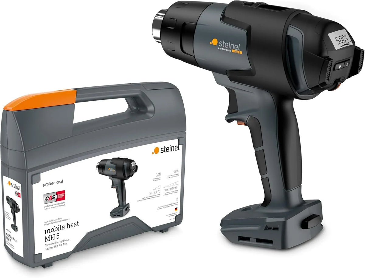 Metabo CAS MH5 Heißluftgebläse: Akku-Betrieb, mobile Ausführung, 18 V, 500 °C, 300 l