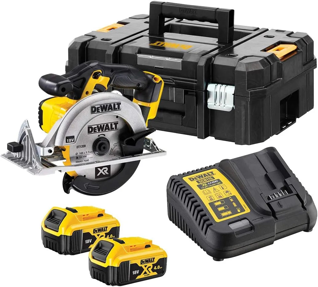DeWalt Akku-Handkreissäge DCS391M2- Kreissäge: HM-S, Akku-Betrieb, 4,0 Ah, für Metallbearbeitung