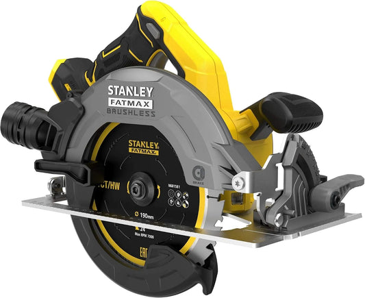 Stanley SFMCS550B Kreissäge – V20, Akku-Betrieb, bürstenloser Motor, 18V