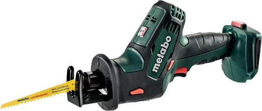 Metabo Akku-Säbelsäge SSE 18 Säbelsäge und Universalsäge: Akku-Betrieb, aus Holz, kompakte Bauweise, 18 V, für Holzbearbeitung
