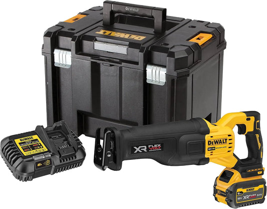 DeWalt Sable Compacta sin escobillas XR 18V FV Advantage sin cargador/batería – TSTAK, bürstenloser Motor, kompakte Bauweise