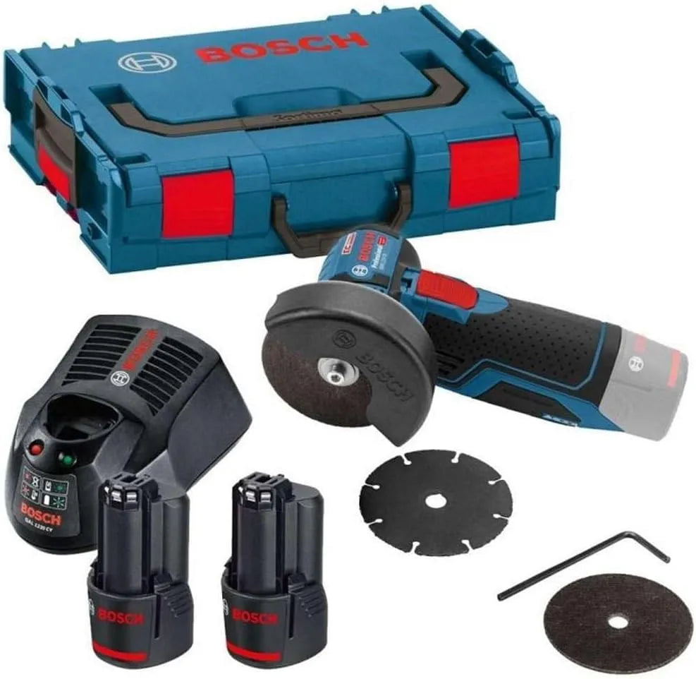 Bosch PRO GAL 1230 Winkelschleifer: Akku-Betrieb, 12V, 3.0Ah