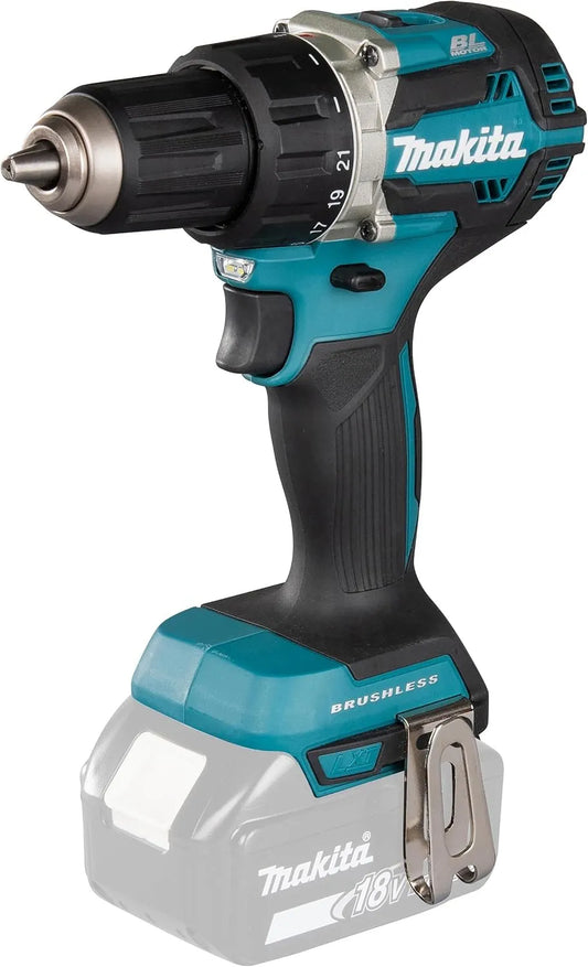Makita DDF484Z Akku Bohrschrauber zum Bohren und zügigen Befestigen bei Montagearbeiten 18 V ohne Akku: Akku-Betrieb