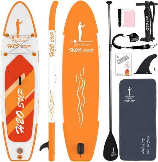 Aufblasbares SUP-Board 15 cm – Set mit Rucksack und Zubehör