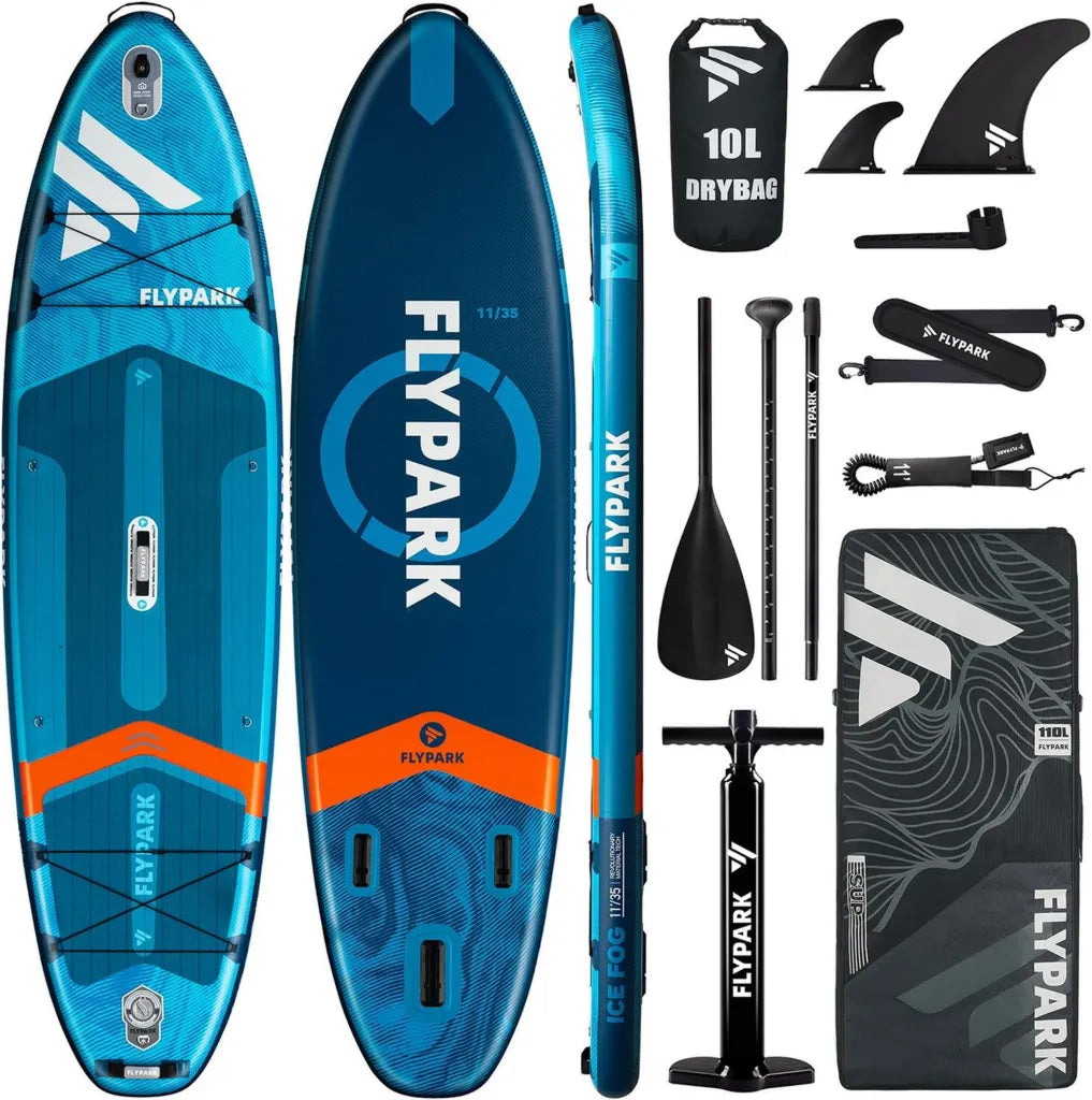 Aufblasbares SUP-Paddelbrett für 3 Personen, extra breit, 325 cm, für Angeln und Familie