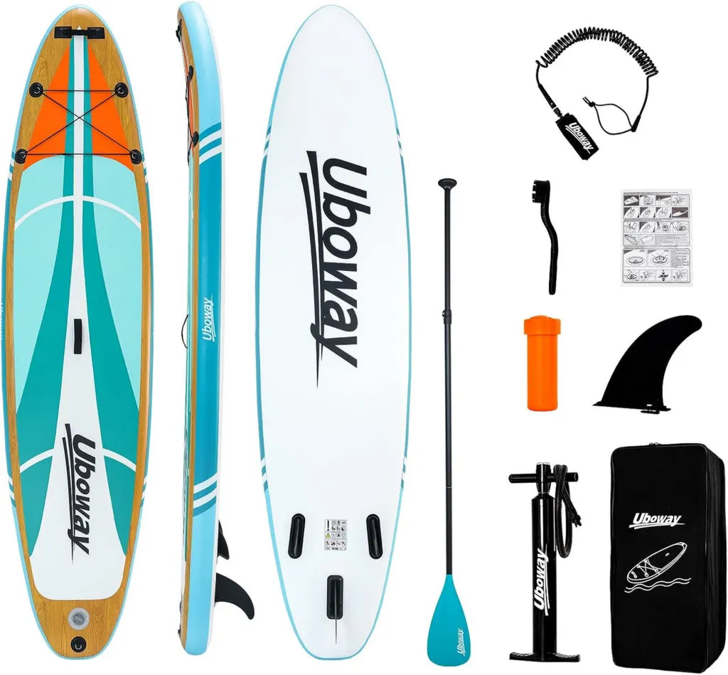 Aufblasbares Stand Up Paddling Board Set mit Zubehör, Leicht und Stabil