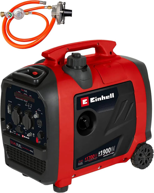 Einhell Stromerzeuger und Notstromaggregat, 1600 W, 1700 W, 230 V, 12 V