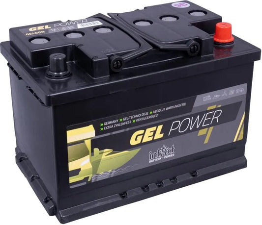 Versorgungsbatterie und Solar- und Freizeitakku, 60Ah, 12V, für Camping und Wohnmobil