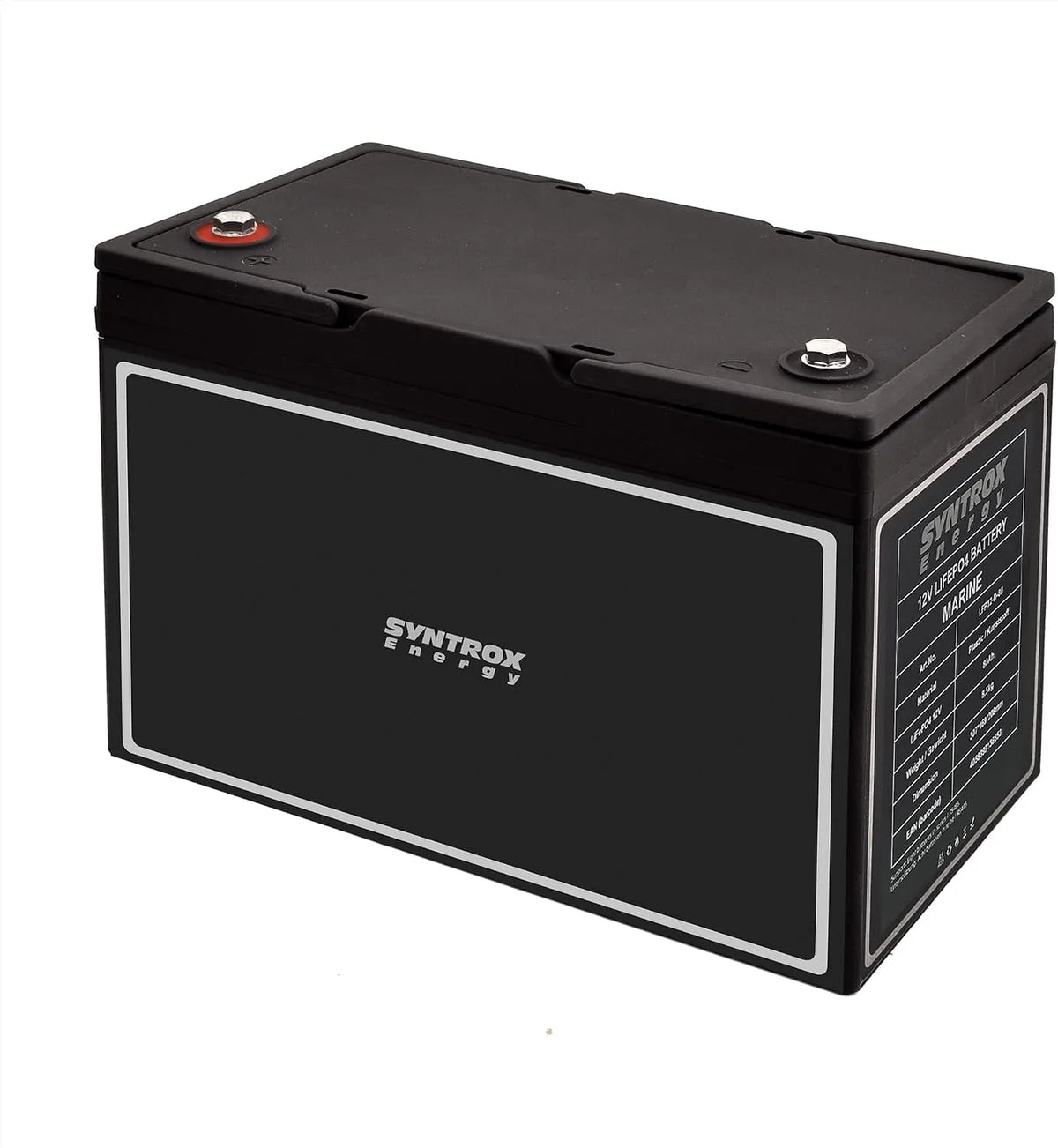 Lithium LiFePO4 LiFePO4-Batterie und Solar-Speicherbatterie, mit BMS, 0Ah, 1280Wh, 12,8V