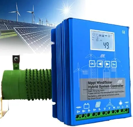 Windkraftanlage und Windgenerator, solarbetrieben, 12000W, 16000W, 12V, 24V, mit MPPT-Regler