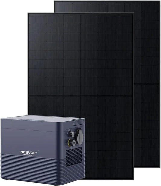 BK1600 Balkonkraftwerk-Komplettset und Photovoltaiksystem, 1,6 kWh, 910W, bifazial, 455W