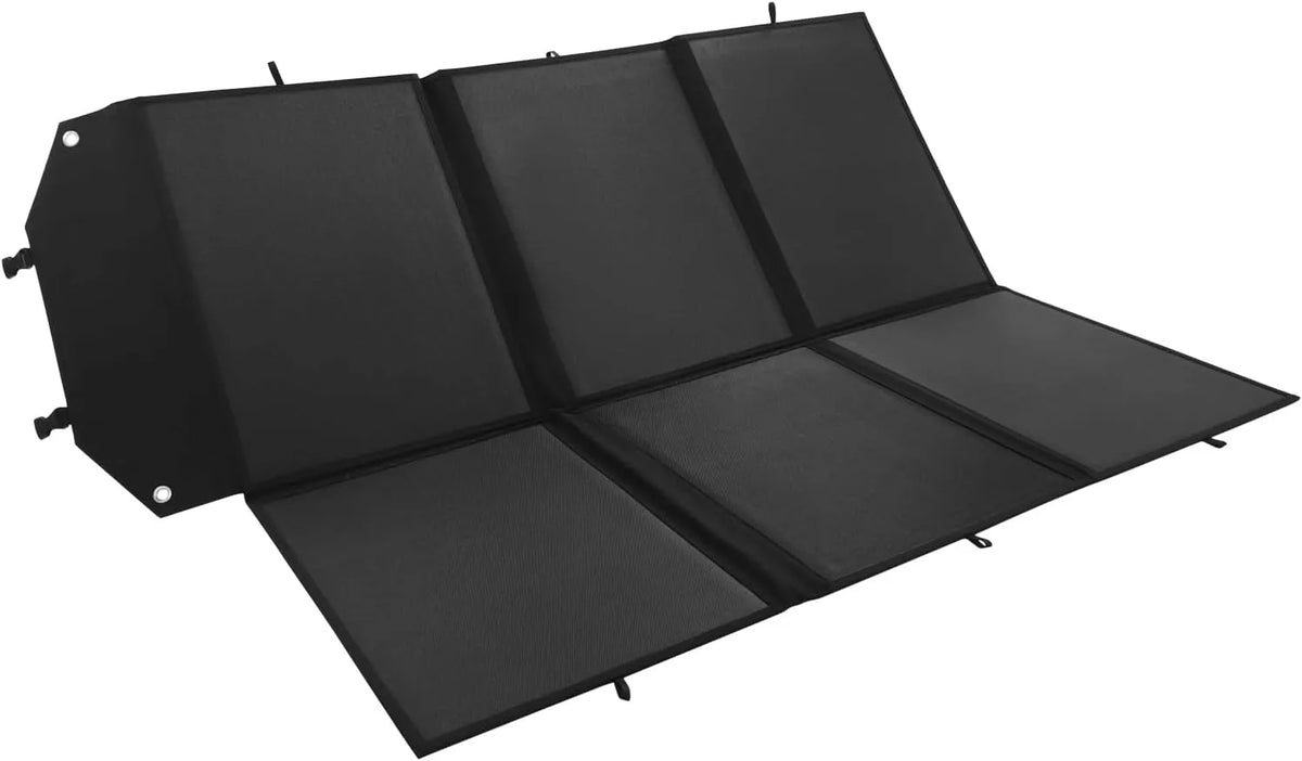 Solarmodul und Photovoltaikpanel, 300W, faltbar, Schnellladefunktion, für Camping und Wohnmobil
