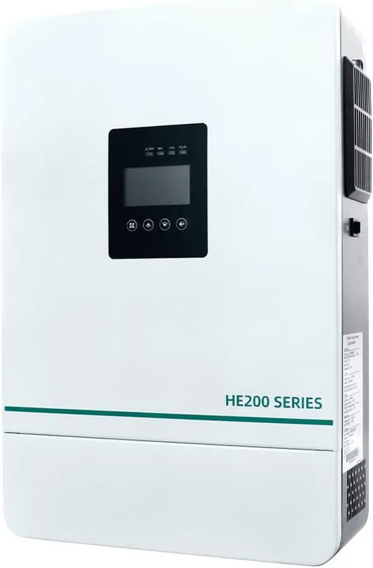 HE200 Hybrid-Solarwechselrichter und MPPT-Ladewechselrichter, 3600W, 6500W, solarbetrieben, mit WLAN, 3.6kw, IP21