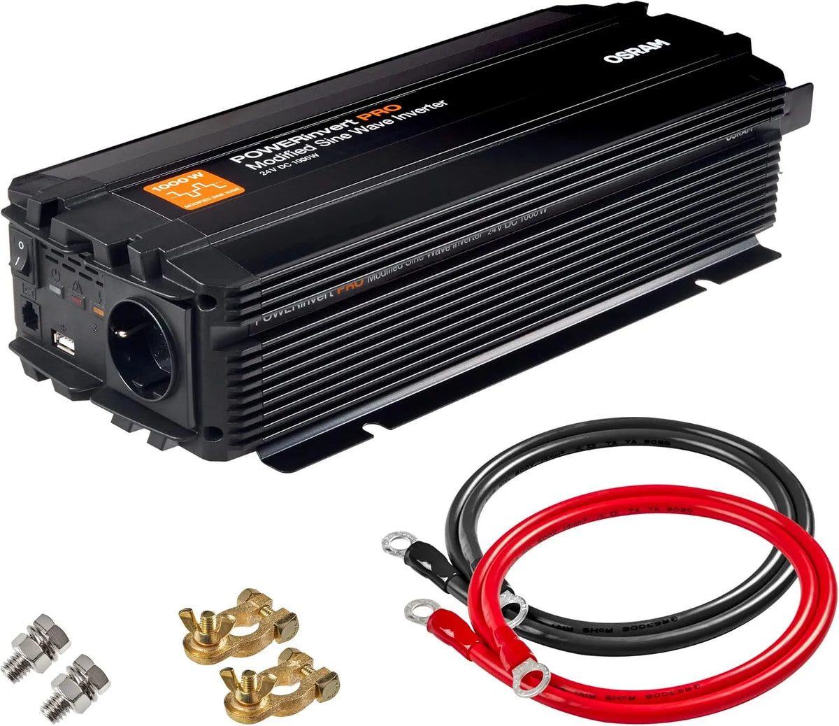 OEINVMB10 DC-AC-Wechselrichter und Spannungswandler, 1000W, 24V, für netzunabhängige Solaranlagen