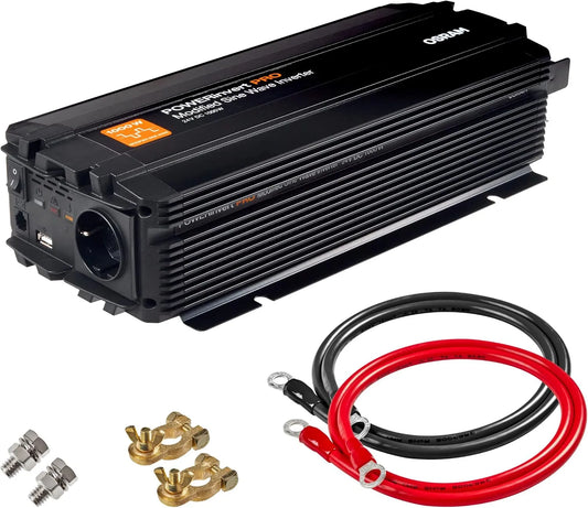 OEINVMB10 DC-AC-Wechselrichter und Spannungswandler, 1000W, 24V, für netzunabhängige Solaranlagen