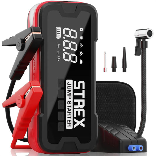Schnelllade-Powerbank und Mobiler Zusatzakku, 24.000 mAh, 12V, 4000A