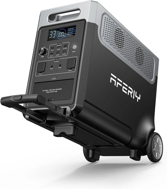 LiFePO4 Tragbare Powerstation und Solargenerator, 3840Wh, 10520Wh, für Gartenbewässerung, solarbetrieben, reine Sinuswelle, 3600W