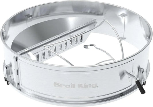 Broil King Erweiterungsring-Set – 55,9 cm Wasserbehälter – Rostfreier Stahl