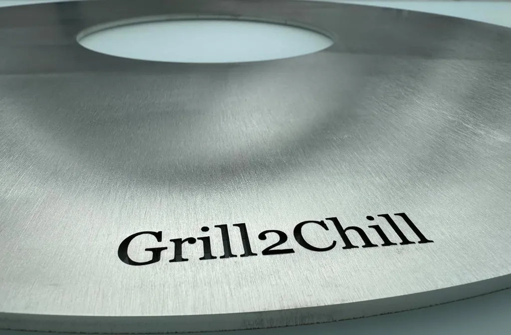 Grillring aus Edelstahl für 47 cm Kugelgrills - Passend für Weber, Napoleon, Outdoor Chef