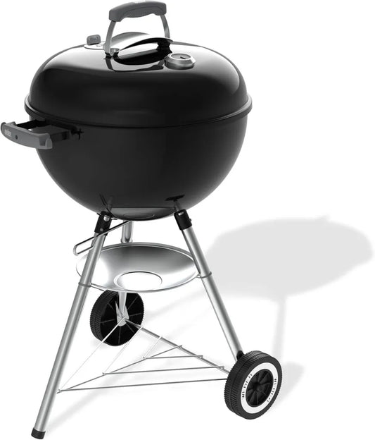 Weber Original Kettle Holzkohlegrill 47 cm mit Rollwagen