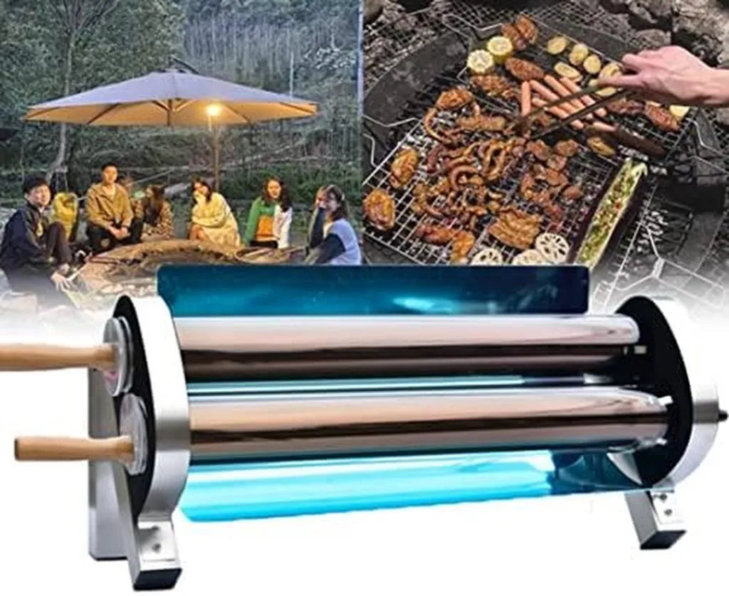 Tragbarer Solargrill für Camping und Wandern – Faltbarer Outdoor-Ofen