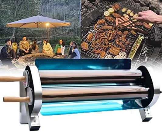Tragbarer Solargrill für Camping und Wandern – Faltbarer Outdoor-Ofen