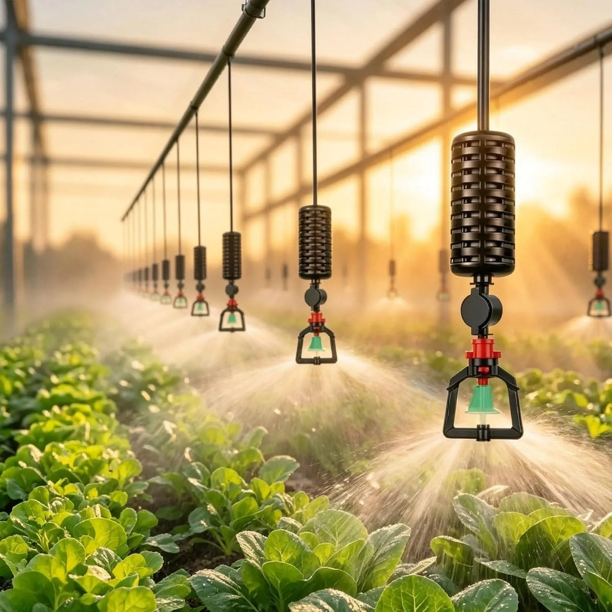 Automatisches Bewässerungssystem und Tropfbewässerungsset, für Gartenbewässerung