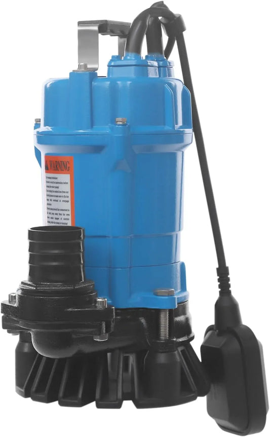 Schmutzwasser-Tauchpumpe und Entwässerungspumpe, 750W, 550W, für Gartenbewässerung, IP68