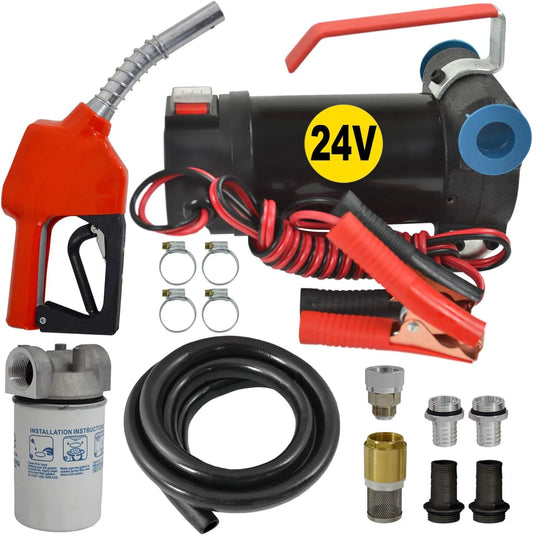 Kraftstoff-Transferpumpe und Dieselpumpe, selbstansaugend, 24V, 6m