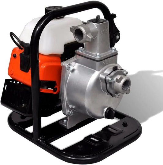 Benzin-Motorpumpe und Wasserpumpe für Bewässerung, 11,5 m³/h, 1,2 kW, für Gartenbewässerung, 35 m, 0,95 L