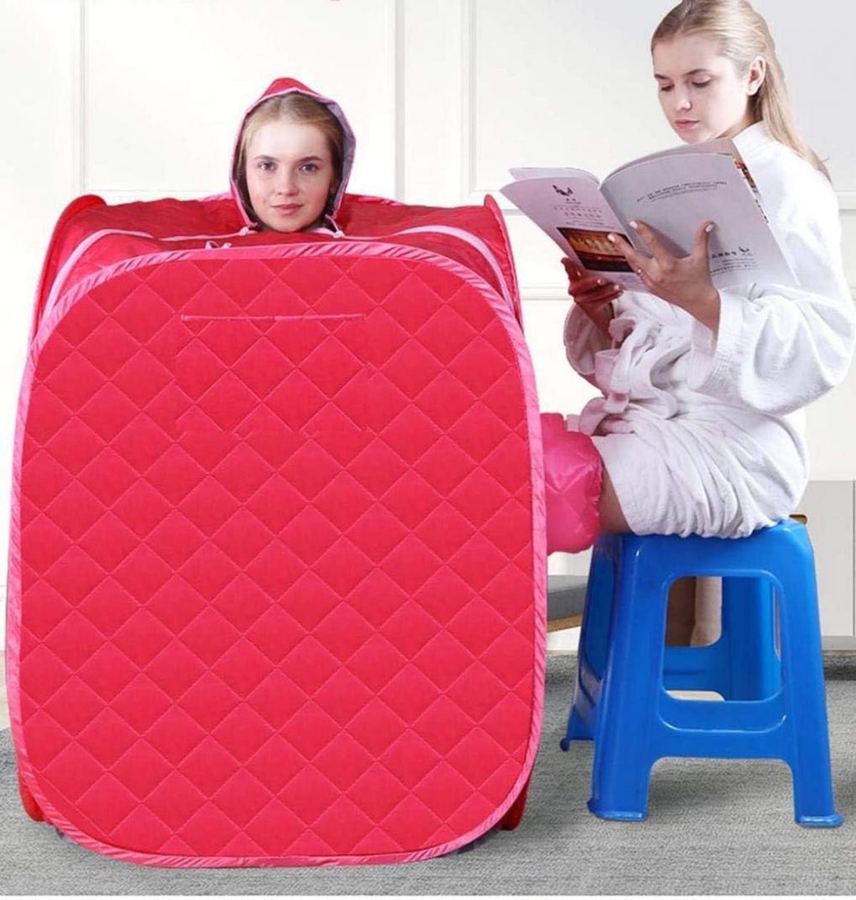 Tragbare Dampfsauna: klappbar
