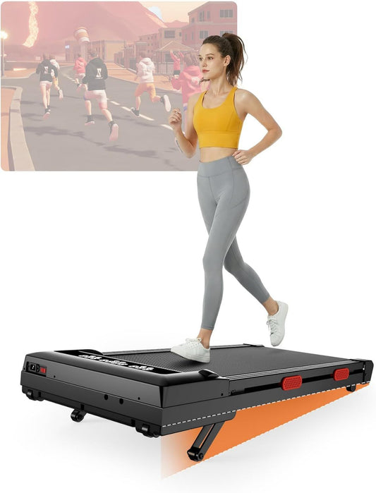 Walking Pad: für den Einsatz unter dem Schreibtisch, einstellbare Steigung, App-Steuerung, für zuhause, 136kg